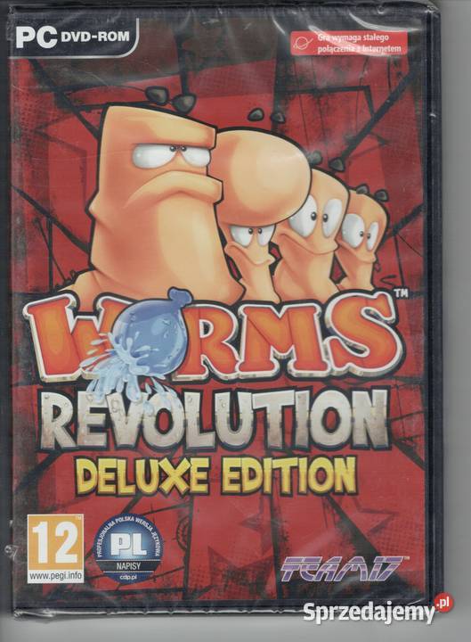 WORMS REVOLUTION DELUXE EDITION PC DVDROM GRA Komputerowe PC mazowieckie Warszawa