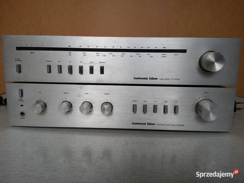 Tuner TU 9046 Wzmacniacz PA 9006 Warszawa
