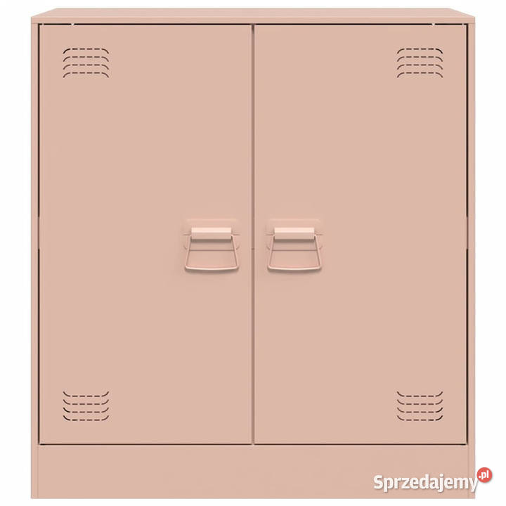 Szafka boczna różowa 67x39x73 stal WM841674 mazowieckie Warszawa