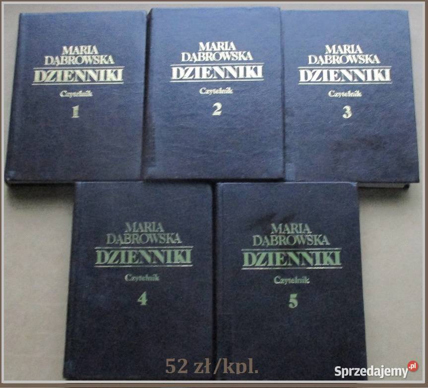 Maria Dąbrowska DZIENNIKI wspomnienia pamietniki