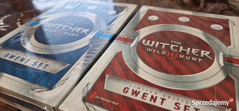 Wiedzmin witcher karty gwint nowe folia serca z podlaskie