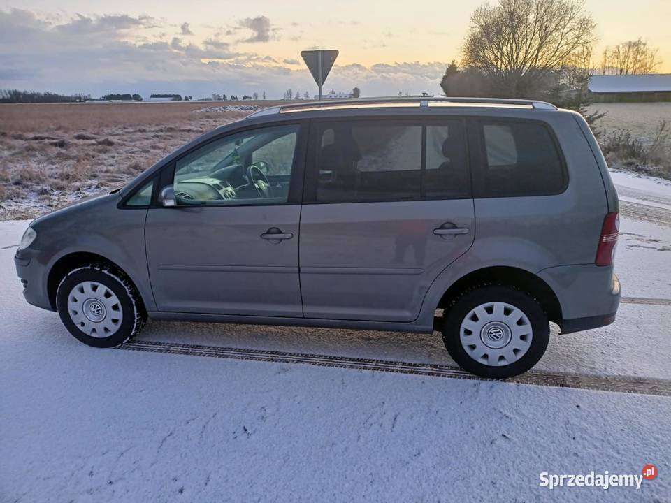 VW Touran 19 TDI 105 2007 lift Anglik manualna Volkswagen podlaskie Suchowola