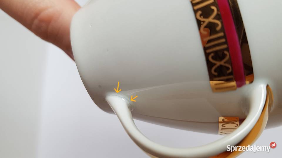 Serwis porcelanowy do kawy mokki fason Joanna Dąbrowa Górnicza