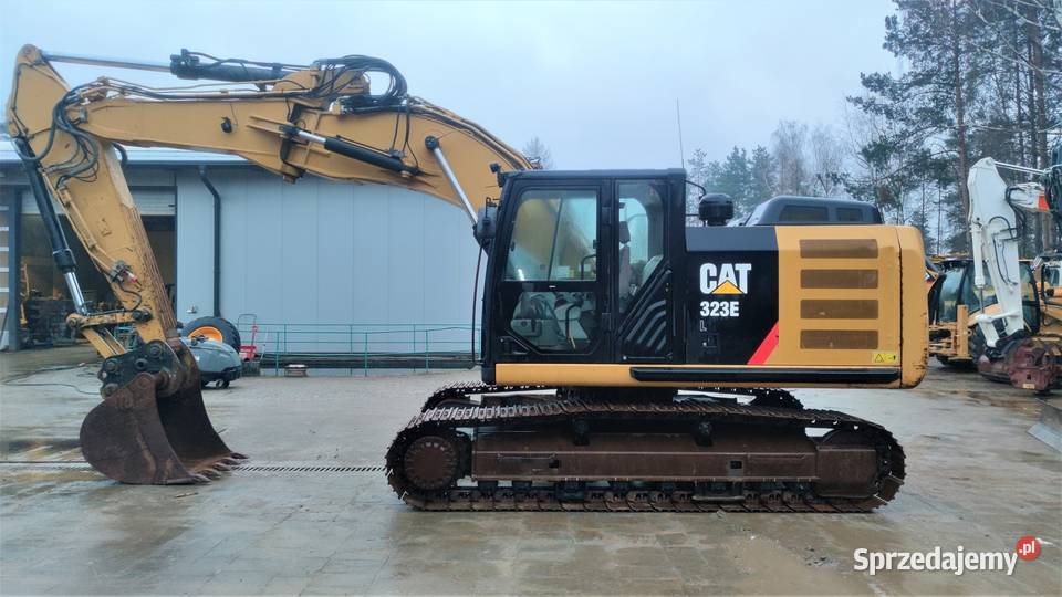 Koparka gąsienicowa CATERPILLAR 323E CAT 323 E nie Ostrowiec Świętokrzyski
