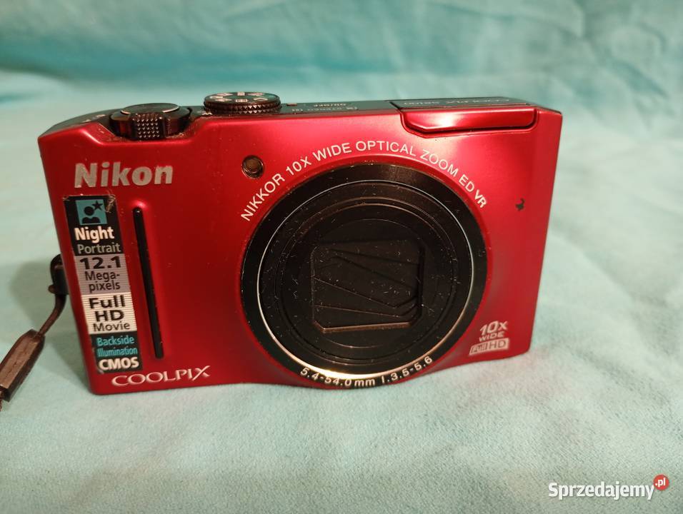 Świetna cyfrówka Nikon Coolpix S8100 Bordowe Katowice