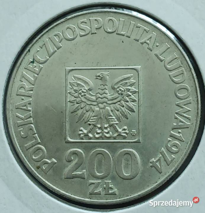 200 XXX Lat PRL 1974 r 16 mennicze wielkopolskie Konin sprzedam