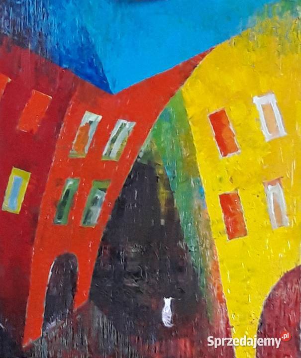 LONELY CAT IN A COLORED CITY 2021