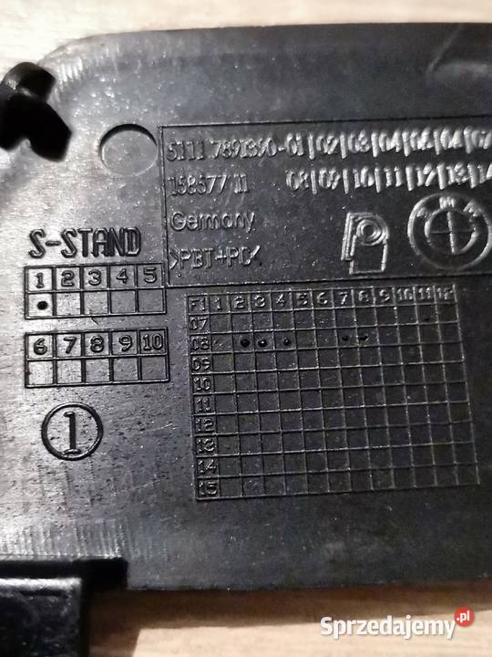 BMW 3 E90 E91 0912 ZAŚLEPKA HAKA PRZÓD osobowe Karoseria Międzychód