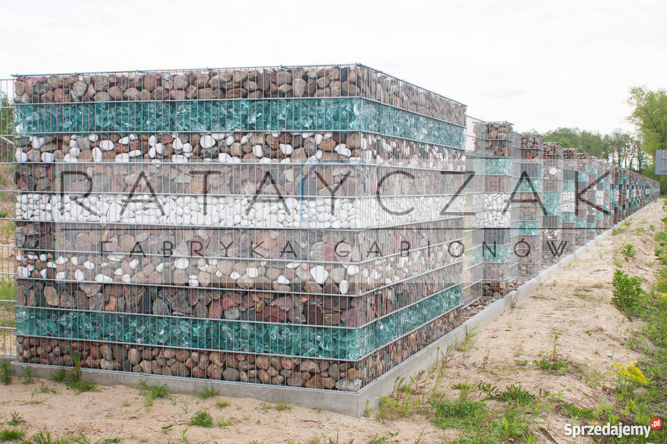Ogrodzenie gabionowe gabiony gabion ogrodzenie Gdańsk