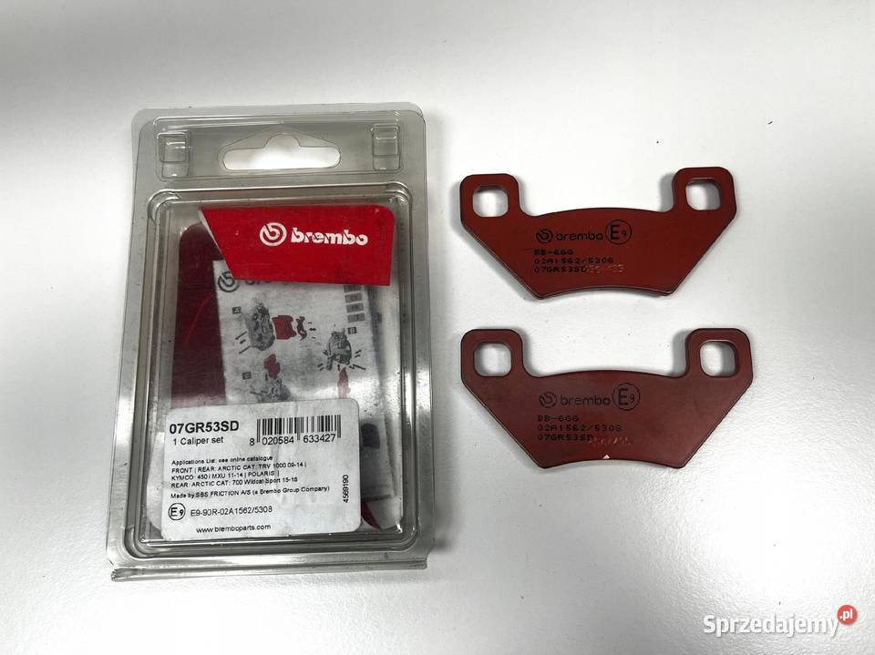 Klocki hamulcowe BREMBO 07GR53SD zam EBC FA395 Łobżenica