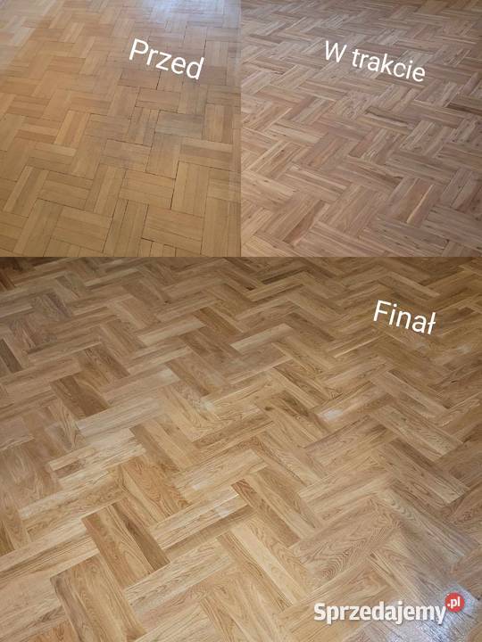 CYKLINOWANIE PARKIETÓW Pozostałe Turbia