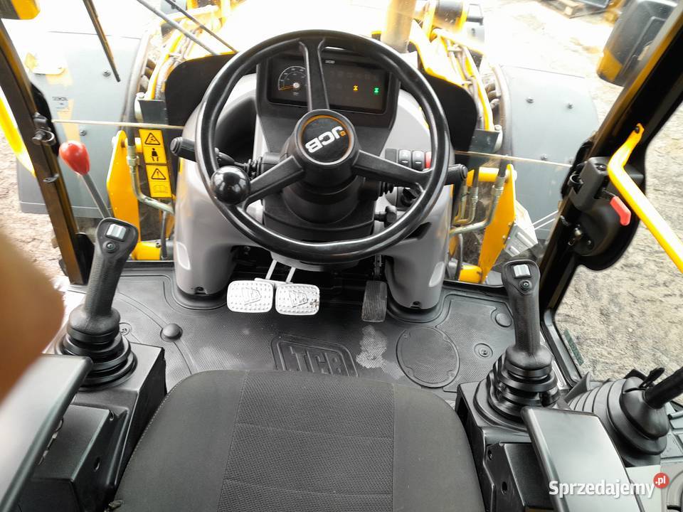 JCB 4CX 2022R JOYSTICK SZYBKOZŁĄCZE KLIMA CAT Krotoszyn sprzedam