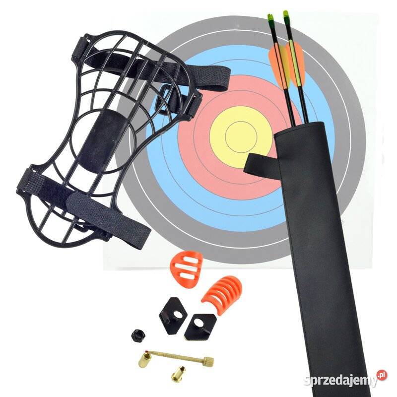 Łuk sportowy bloczkowy dzieci strzały zestaw Sporty strzeleckie i myślistwo małopolskie Nowy Sącz