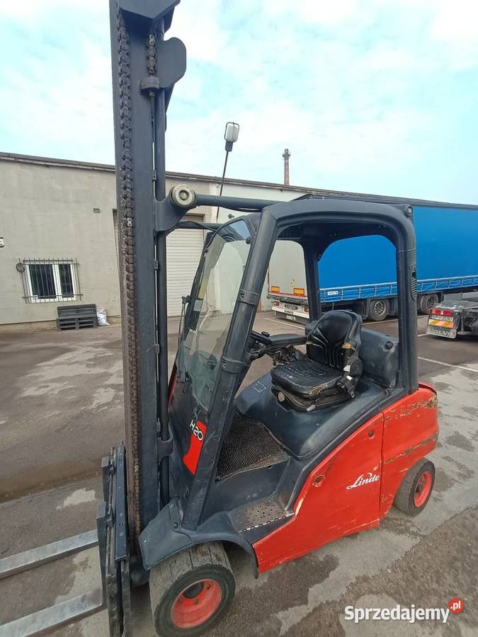 Wózek widłowy Linde H20 łódzkie Pabianice