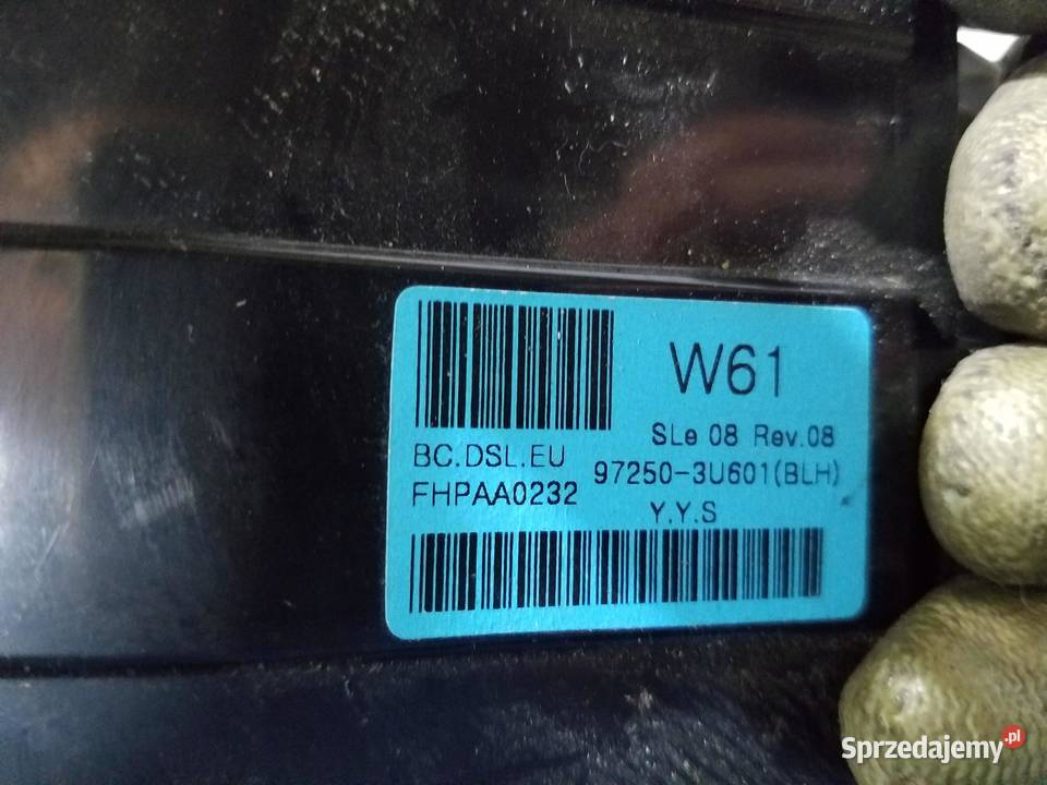PANEL KLIMATYZACJI SPORTAGE III 972503U600 osobowe