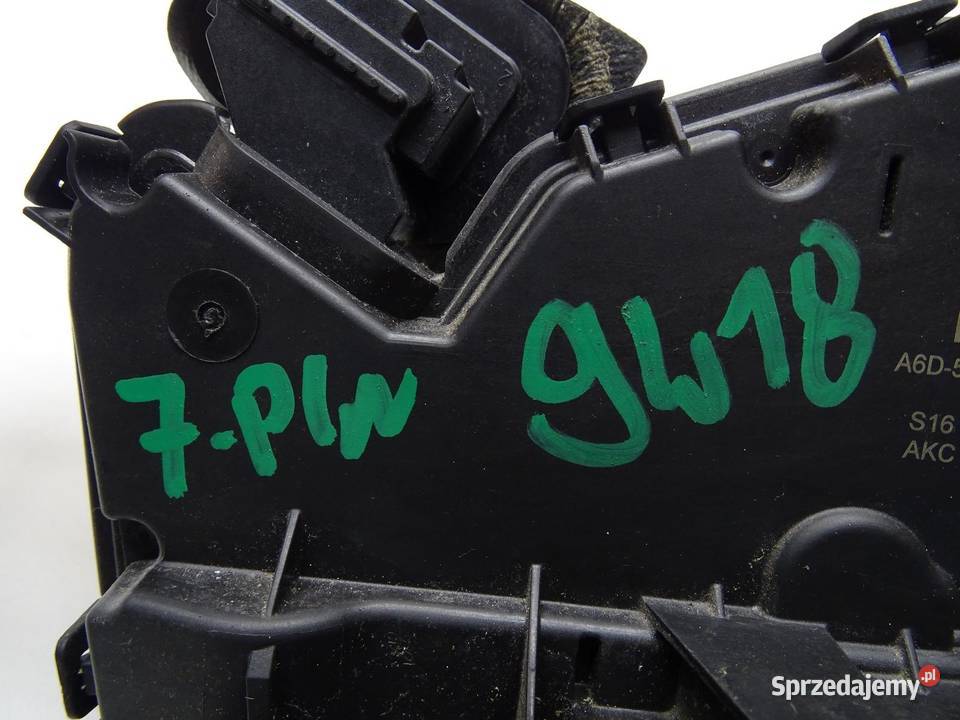 ZAMEK DRZWI PRAWY TYŁ 5TA839016D SKODA FABIA III Motoryzacja