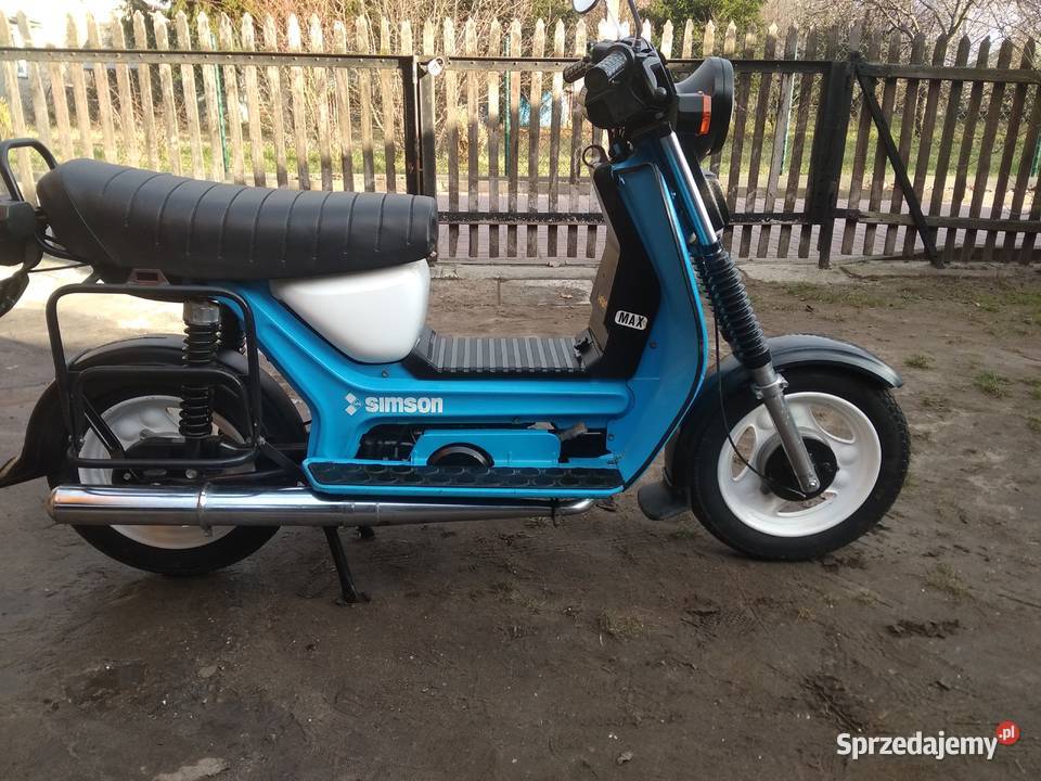 Simson Sr 50 wersja z rozrusznikiem benzyna Dąbrowa Tarnowska