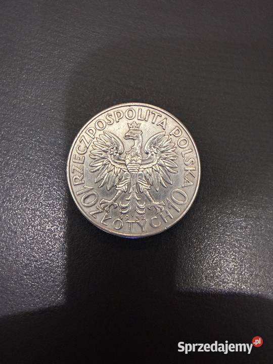 Moneta 10 zl Glowa Kobiety 1932 Numizmatyka Puławy