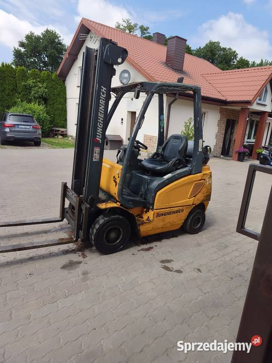 WÓZEK WIDŁOWY JUNGHEINRICH TFG16 PRZESUW BOCZNY Tubądzin