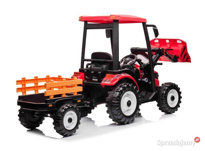 OLBRZYMI TRAKTOR NA AKUMULATOR Z PRZYCZEPĄ 24 V Toruń