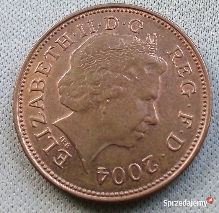 WIELKA BRYTANIAQTWO PENCE2004 r Legionowo