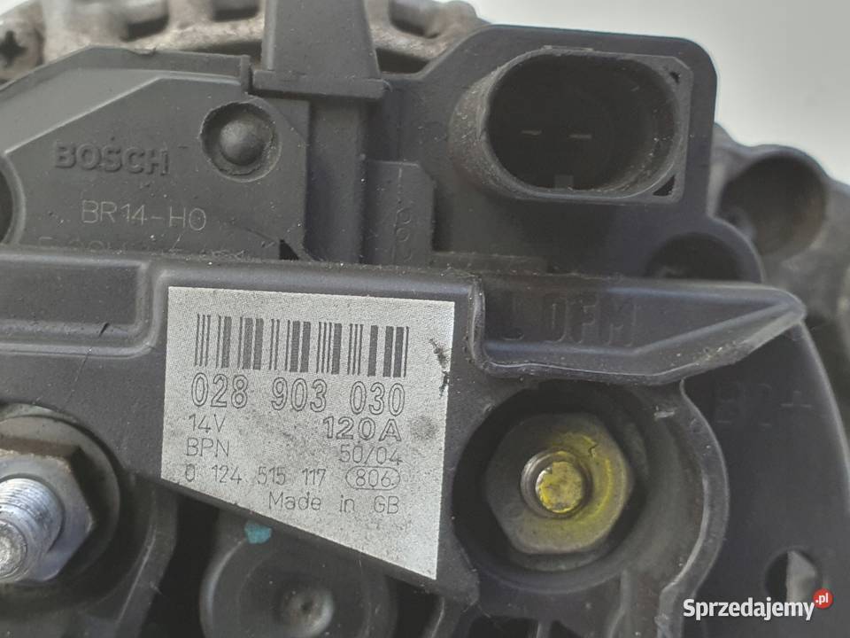 VW Sharan Alhambra Galaxy 19 TDI ALTERNATOR Janów sprzedam