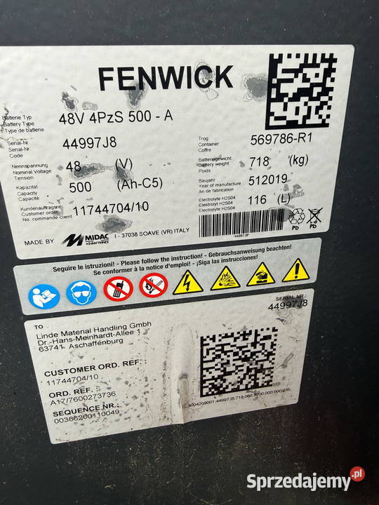 wózek widłowy elektryczny LINDE E1402 EVO wolny elektryczny Działoszyn