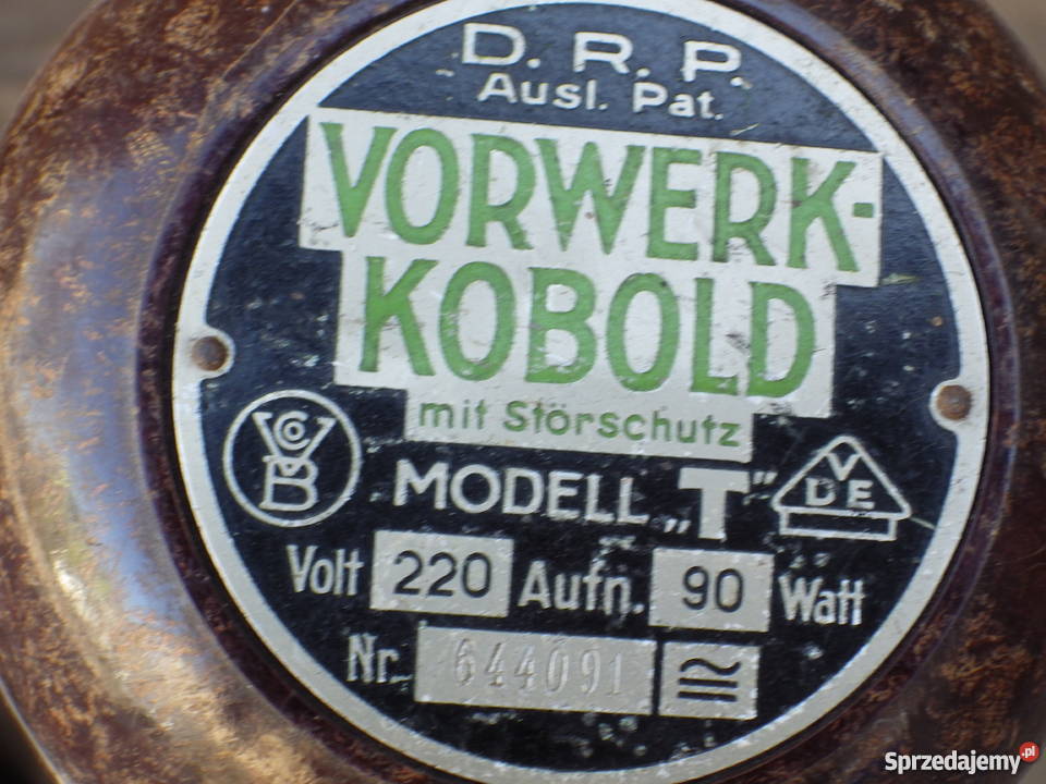 Odkurzacz niemiecki drgp III reich Września