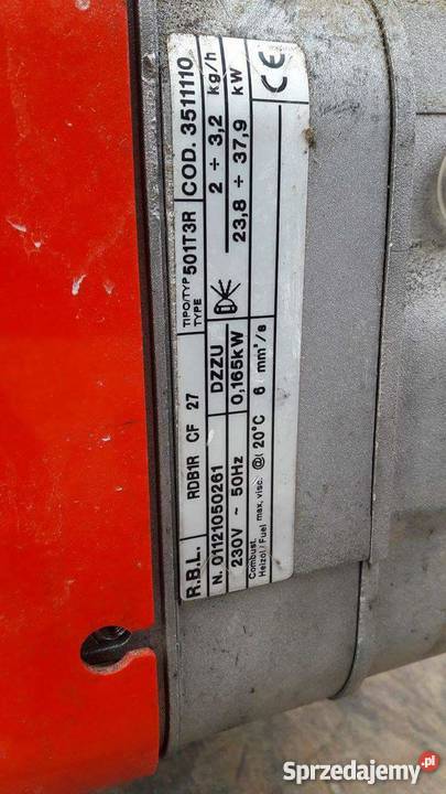 Piec na olej opałowy pomorskie Miastko sprzedam