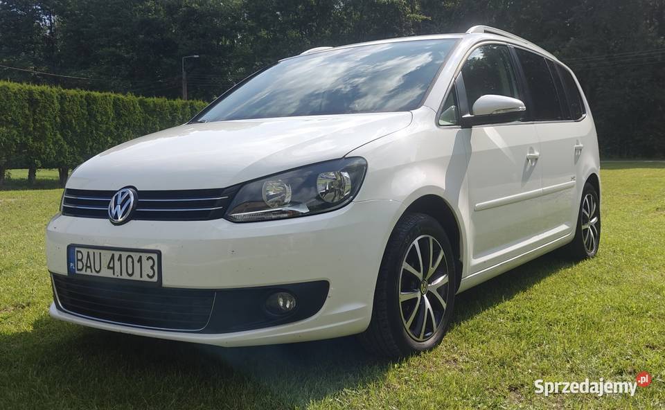 Volkswagen Touran 2012 19 tdi 105 DSG jasne Augustów