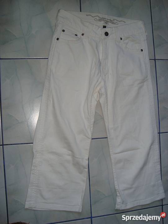Spodnie rybaczki białe Ostrołęka