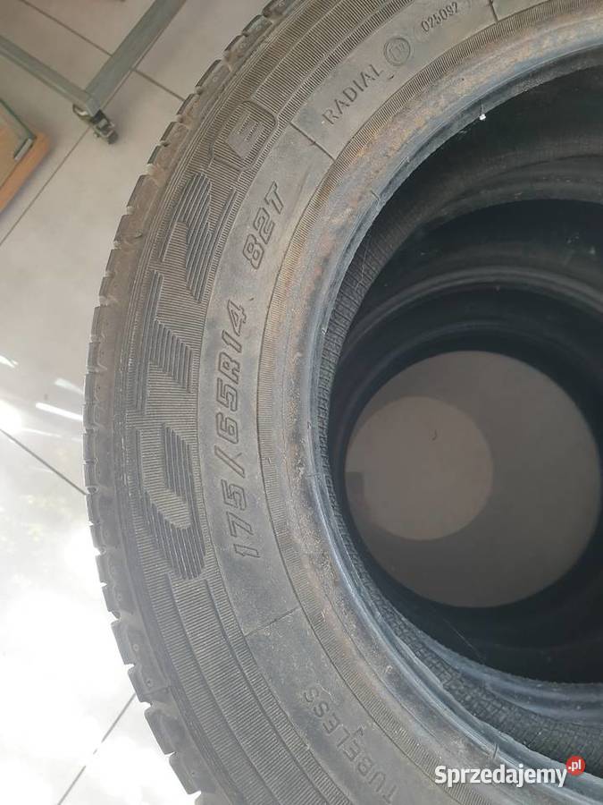 Opony Goodyear GT2 17565r14 14cale Dobre Miasto sprzedam