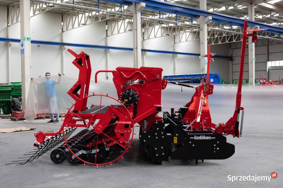 OZDOKEN CS 300 siewnik nadbudowany brona aktywna Nowe Miasto Lubawskie