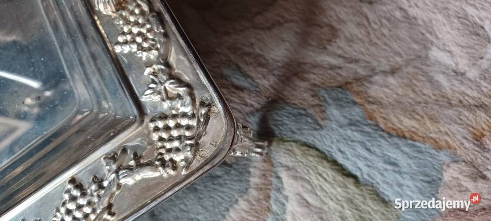 taca zdobienia w stylu rocaille do serwowania wielkopolskie Poznań sprzedam