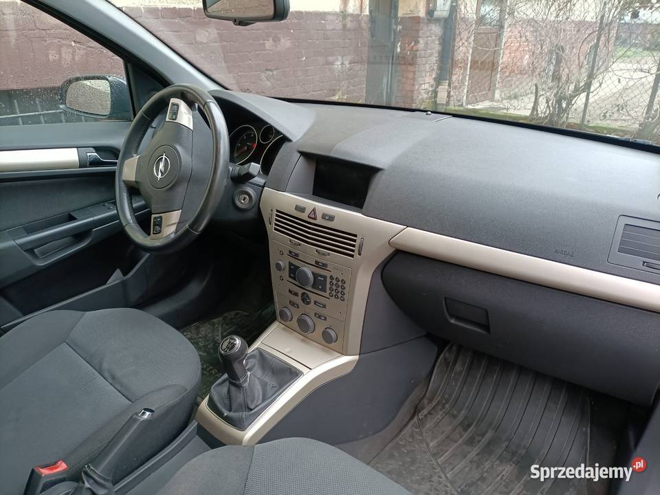 Opel Astra kombi 2007 czarna diesel zachodniopomorskie Stargard sprzedam