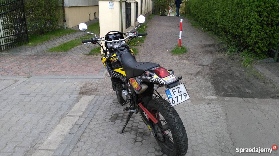 Yamaha Dt 125 x 2006r Giannelli dt125x 125x DO nieuszkodzony lubuskie Zielona Góra