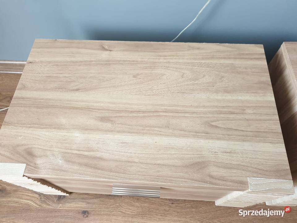 ZESTAW DO SYPIALNI łóżko stelaż materac szafki