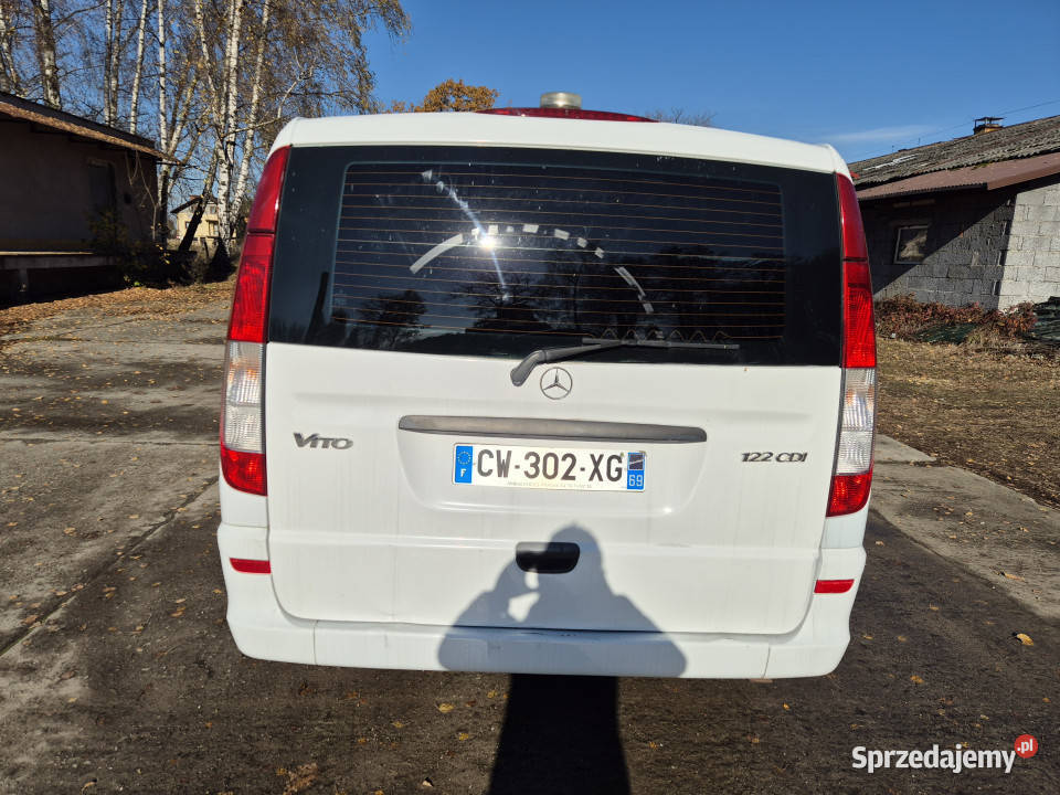 MERCEDESBENZ Vito 122 CDi 30 V6 automat 224 2013 pełny VAT Pozostałe Grodziec