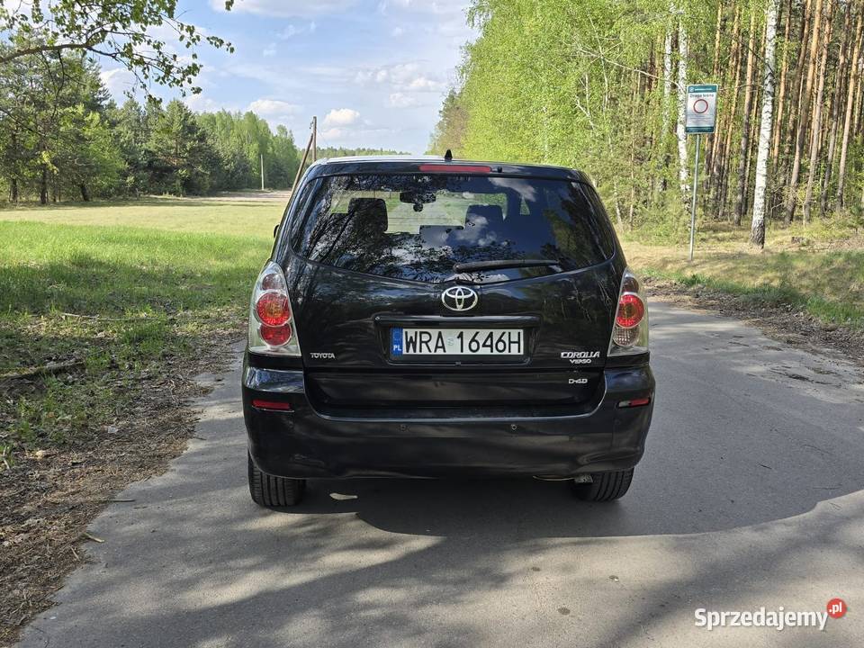 Toyota Corolla Verso 7 osób 2006r kurtyny powietrzne