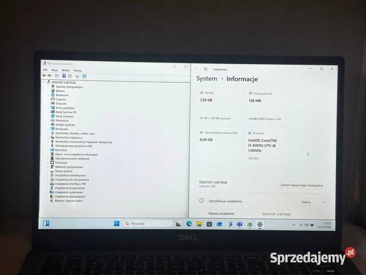 Laptop Dell Latitude 3301 133 Intel Core i5 8 GB sprzedam