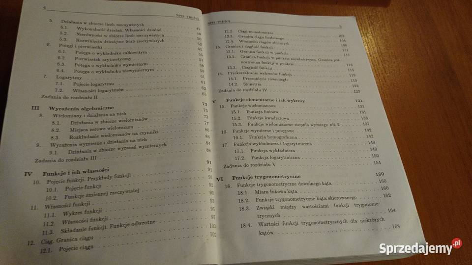 Matematyka w szkole średniej powtórzenie i zbiór Gdańsk