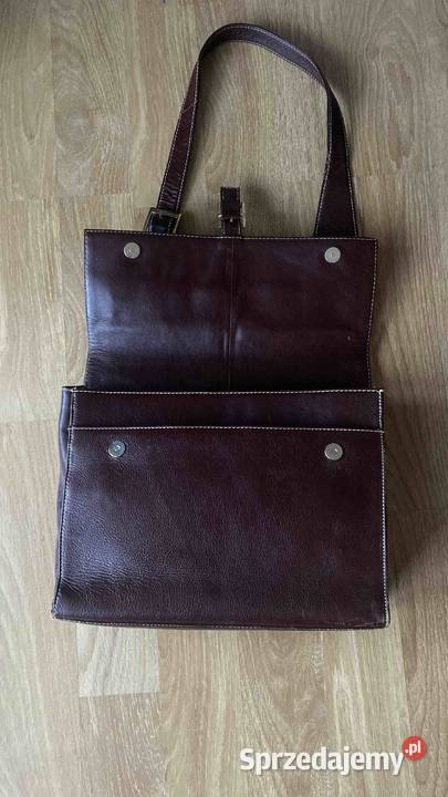 Torba skórzana vintage retro unikat Warszawa
