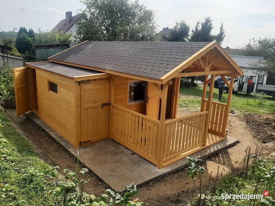 domek ogrodowy