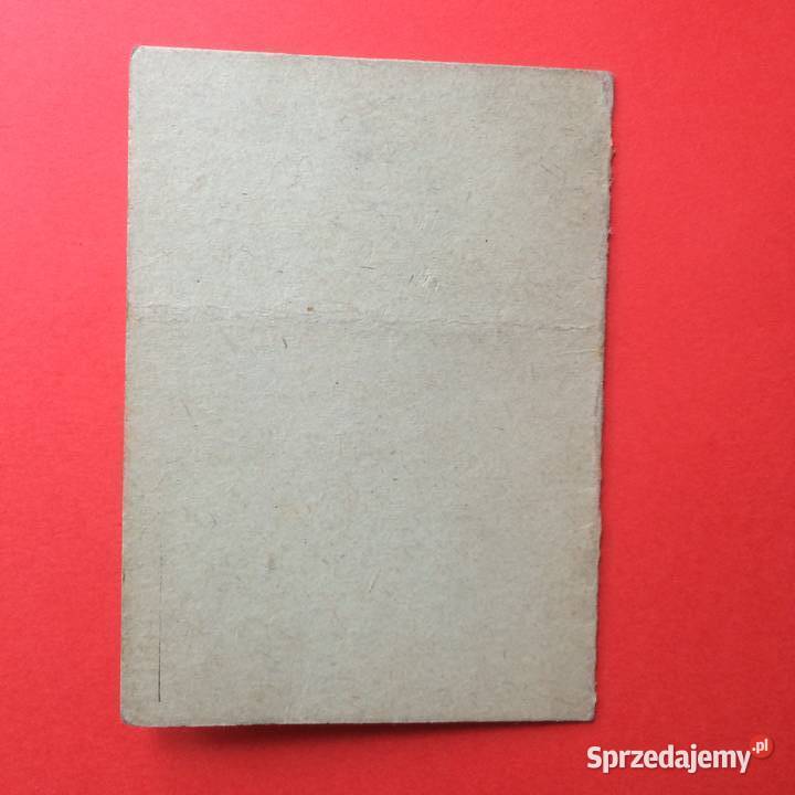 1675 Karta Legitymacyjna Wypożyczalni Szczecin