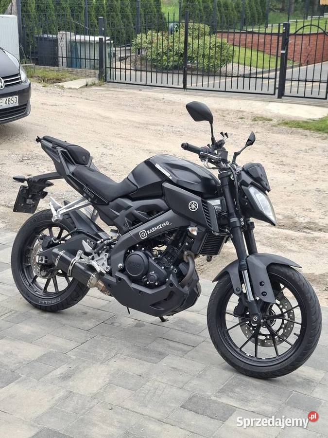 Yamaha mt125 2017 Dziechowo