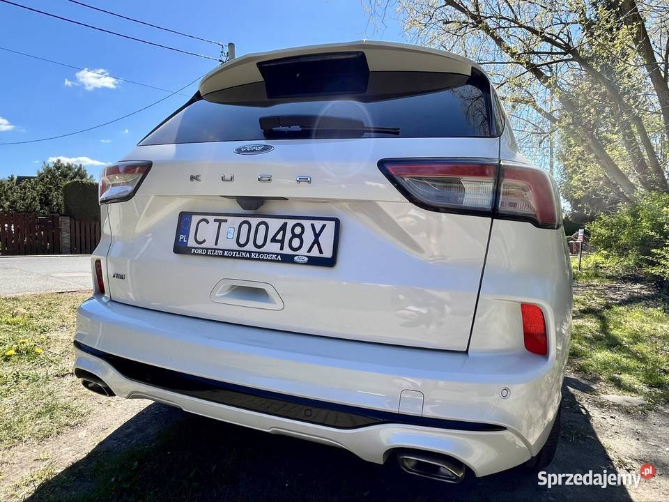 Ford Kuga MK3 STline salon bezwypadek 4x4 full poduszka powietrzna dolnośląskie Kudowa-Zdrój
