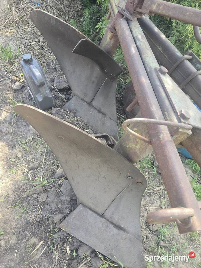 Pług 2 skibowy UG nieuszkodzony łódzkie Wieluń