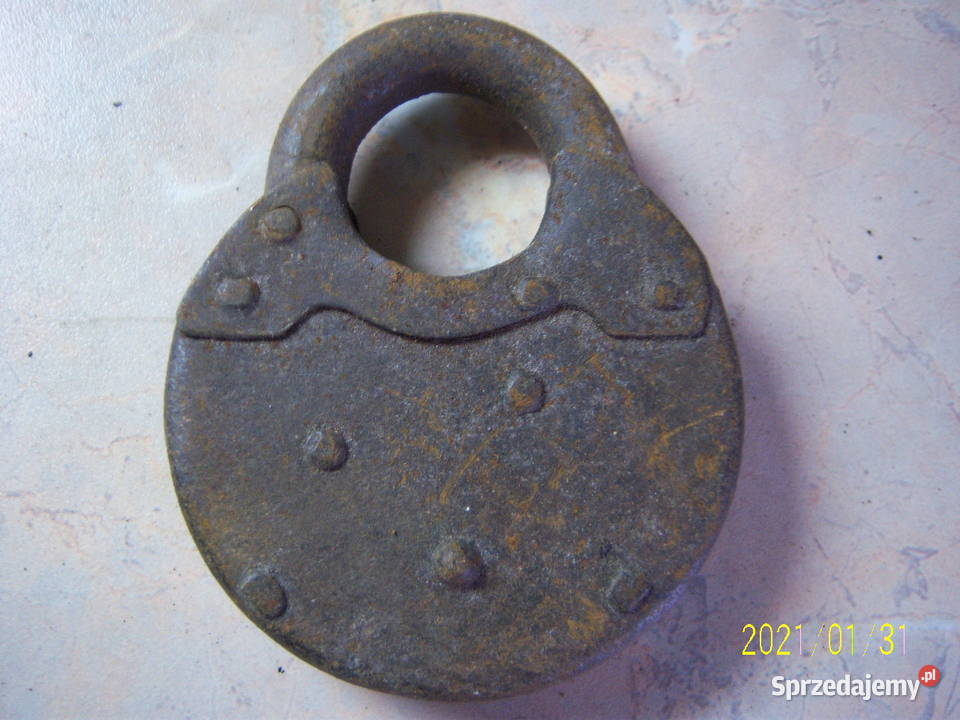 Kłódka kolekcjonerska przedwojenna świętokrzyskie Kielce