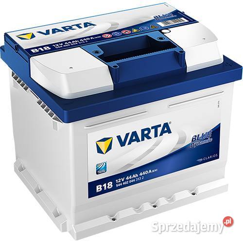 Akumulator Varta Blue Dynamic B18 44Ah440A pomorskie Gdynia
