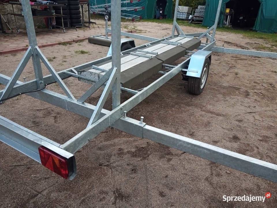 Nietypowa Wysoka Przyczepa Reklamowa 2x 50 x 25 Gdańsk
